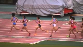 20130907 日本インカレ女子800m準決勝2組 中田日体大2:07.15