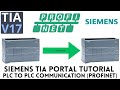 Siemens S7 1200 PLC profinet communication | PUT / GET | TIA portal