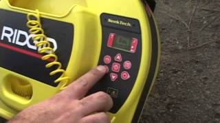 How To Use the RIDGID® ST-33Q Line Transmitter