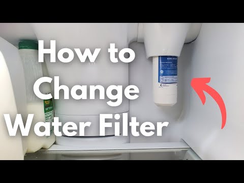 How To Change Water Filter On GE Fridge - DIY - YouTube