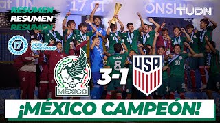 Resumen y goles | México 3-1 Estados Unidos | CONCACAF Sub 17-2023 | TUDN