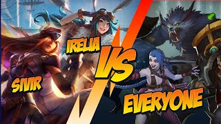 TFT - IRELIA & SIVIR VS THE WORLD!!!! STRIKER META !!! TEAMFIGHT TACTICS INDONESIA #SHORTS