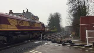 Womersley Level Crossing (N.Yorks) Thursday 08.03.2018