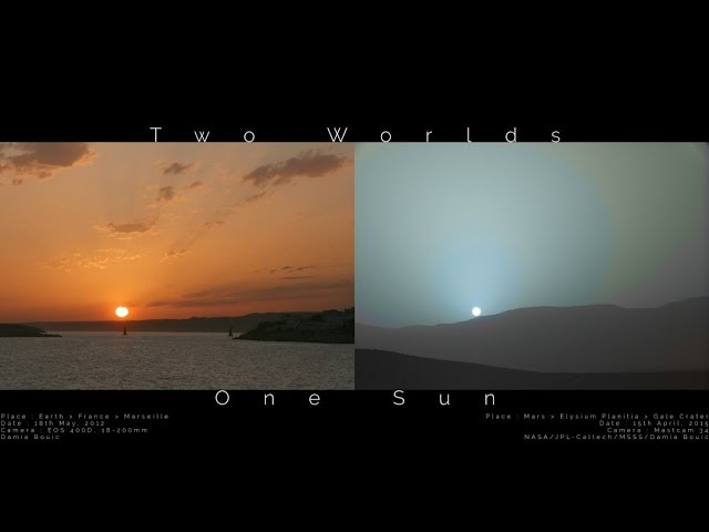 True Color Planet Mars