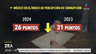 México se encuentra entre los países con mayor percepción de corrupción | Noticias con Francisco Zea