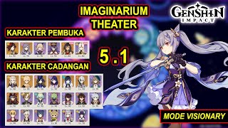 Genshin Impact | Imaginarium Theater 5.1 : Mode Visionary Babak 1 - 10