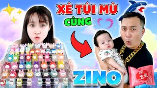 Chị Vê Xé 50 Túi Mù Cùng Con Trai Zino 🧡Unbox Blind Bag💛 - Vê Vê Channel