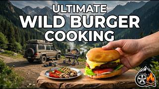 Ultimate Wild Burger Cooking in Nature