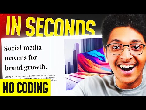 Make Websites Using Ai In Seconds 亞 No Coding Skills Required
