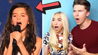 VOCAL COACH and Singer React to Angelina Jordan singing 