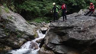 花蓮溯溪傳奇1110903下午溯溪精彩影片