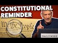 What Is The Constitution A Reminder Of?