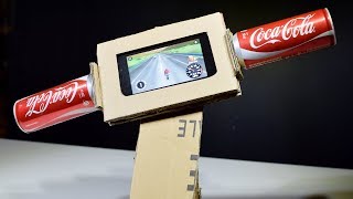 How To Make a Gaming Steering Motorcycle From Cardboard For Smartphone