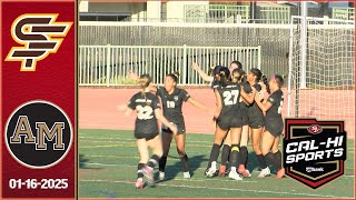 !!HIGHLIGHTS!! St. Francis at Mitty Girls Soccer 1.16.25