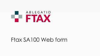 Introducing Ftax Self Assessment web form 2024