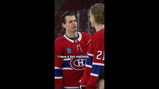 Prank at Habs team photo 💨 #NHL #Shorts