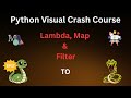 Lambda, Map & Filter – Python One-Liners