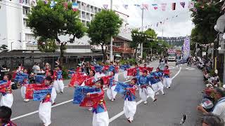 よさこい塾・ありがた屋　２０１９第６６回よさこい祭り本番２日目（梅ノ辻競演場）