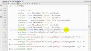 Java Notepad Project-part 10