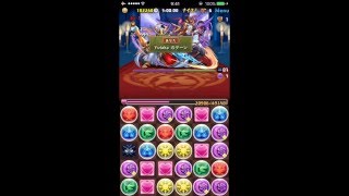 【パズドラ】協力プレイダンジョン 極限ヘララッシュ！ 超絶地獄級 覚醒ツクヨミPT