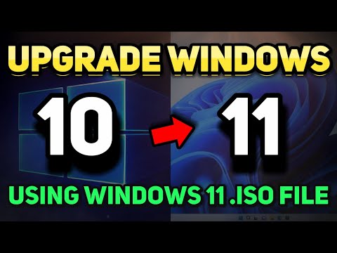 How to Upgrade Windows 10 to Windows 11 with Windows 11 ISO File (Supported Hardware) [Tutorial]