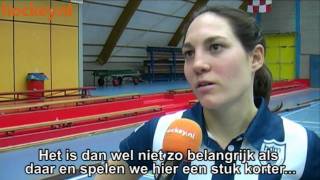 Hockey.nl TV - Maike Stöckel: 'Nederland pakt het verstandig aan'