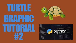 Learn to Program in Turtle to circle and triangle in Python Part2 | Python Turtle Graphics Tutorial
