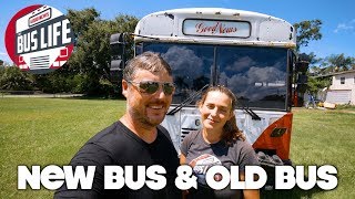 Plumbing the New Bus & Painting the Old | Bus Conversion pt. 47 | The Bus Life Plumbing the New Bus & Painting the Old | Bus Conversion pt. 47 | The Bus Life