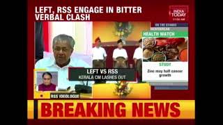 Kerala CM, Pinarayi Vijayan Lashes Out At RSS Chief, Mohan Bhagwat