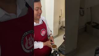 Tutorial pembuatan espresso