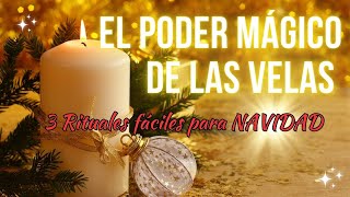 🕯️ 3 RITUALES NAVIDEÑOS EN 5 MINUTOS!💰🍀❤️ VERÁS LOS RESULTADOS 🙌🏻