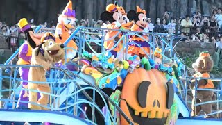 【Trick or Treat】Dハロ スニーク2023『ディズニー・ハロウィーン・グリーティング』リドアイル最前4K動画記録 東京ディズニーシー ハロウィングリーティング2023.09.14暑いww