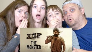 The Monster | KGF | Yash | Reaction