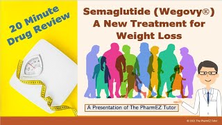Semaglutide (Wegovy) - A New Treatment for Weight Loss. 20 minute Drug Review.