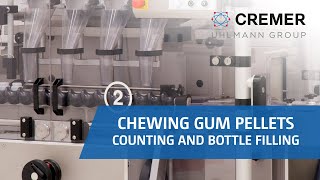 Cremer - Gum pellets counting and bottle filling