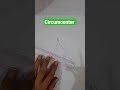 Best way to Construct Circumcenter of a triangle #shorts #circumcenter #triangle #geometry #ytshorts