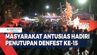 Masyarakat Antusias Hadiri Penutupan Denfest Ke-15