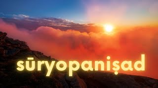 Suryopanishad (with meanings and Sanskrit transliteration)