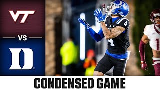 Virginia Tech vs. Duke Condensed Game | 2024 ACC Football