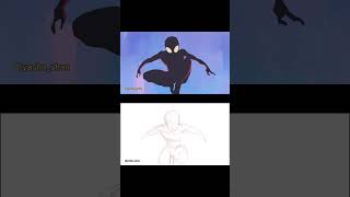 Across the Spider-verse, 2D animation ( fanart)