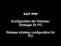 SAP MM - Release strategy configuration for PO