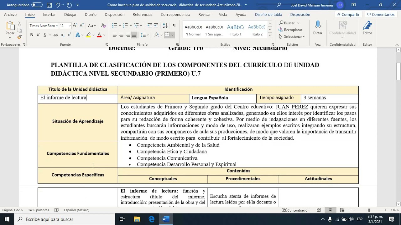 Ejemplo De Planeacion Por Secuencia Didactica Ejemplo Sencillo Images