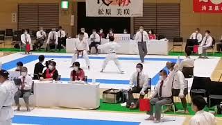 内閣総理大臣杯　組手　JKA kumite　上田大介④