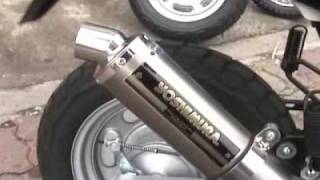 HONDA XZ100 (Ape100) + YOSHIMURA video \u0026 sound