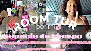 ROOM TUR POR MI ESPACIO DE TIEMPO ⏱️  DÓNDE LES GRABO✨🧚‍♀️⭐