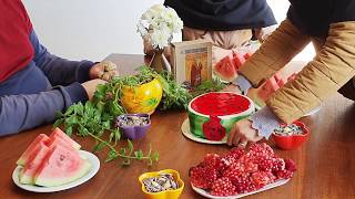 Celebrating Yalda at Narvan Design Studio