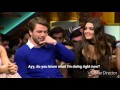 Gunesin Kizlari Cast - Beyaz Show - Hande calls Tolga in the middle of the night. English Subtitles.