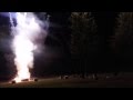 100 Shot Excalibur Fireworks Artillery Shell Finale - July 4, 2015