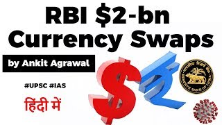 RBI announces $2bn Currency Swaps, How it will ease pressure on Indian Rupee? Current Affairs 2020