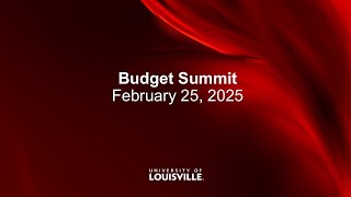 Budget Summit 2025